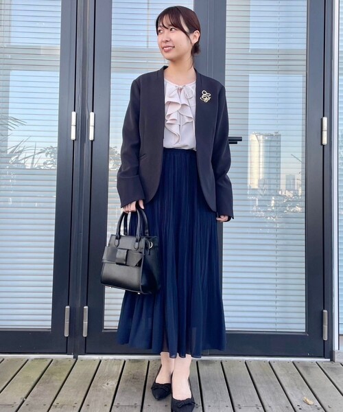 Couture Brooch（クチュール ブローチ） ジャケット ノーカラー
