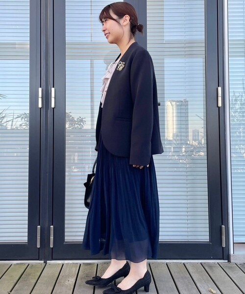 Couture Brooch（クチュール ブローチ） ジャケット ノーカラー