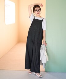 FREAK'S STORE サロペット オーバーオール 限定展開 紐 デニム