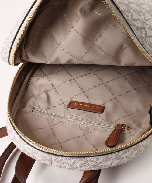 MICHAEL KORS リュック シグネチャー RHEA ZIP バックパック 公式アウトレット】RHEA ジップ バックパック ミディアム - MK