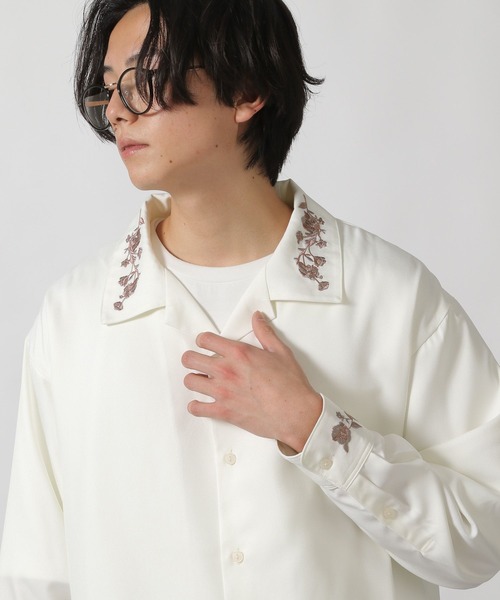 シャツ フラワー刺繍シャツ / 291756 メンズ | LAKOLE