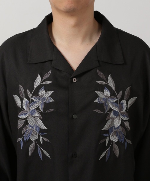 シャツ フラワー刺繍シャツ / 291756 メンズ | LAKOLE | 12