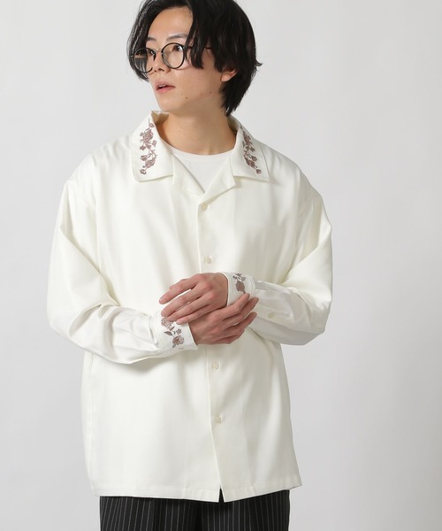 シャツ フラワー刺繍シャツ / 291756 メンズ | LAKOLE | 04
