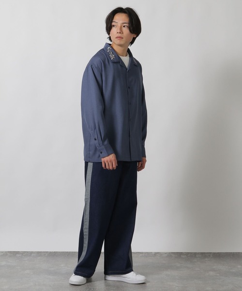 シャツ フラワー刺繍シャツ / 291756 メンズ | LAKOLE | 07