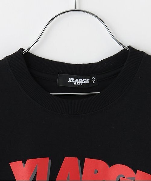 XLARGE KIDS tシャツ アート総柄半袖Tシャツ キッズ 子供服