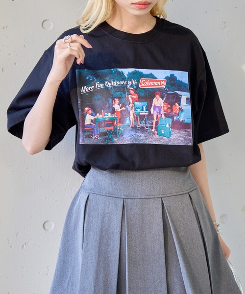 Coleman（コールマン） tシャツ 「Coleman」限定商品 Retro outdoor