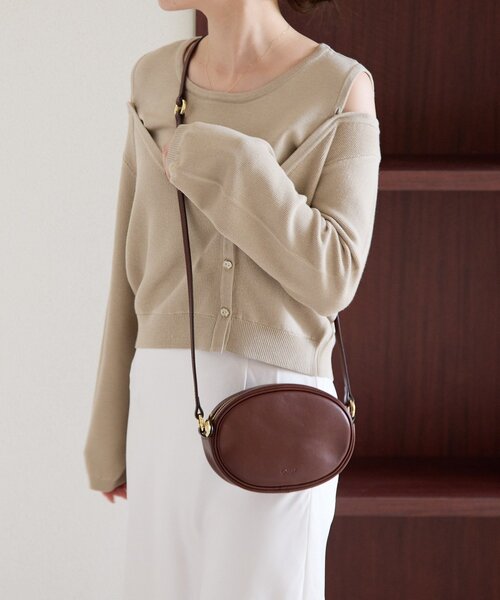 美品gemeil 3wayオーバルショルダーバッグ gemeil ショルダーバッグ バッグ 3WAYオーバルショルダーバッグ(CE