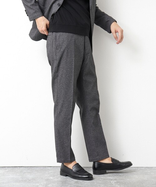【MEN'S BEGI】高級ライン メランジ 2ピース ストレッチ メランジLL TRメランジ変形バーズアイストレッチベスト（スリーピース対応