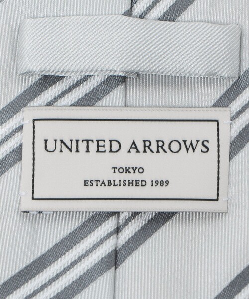 UNITED ARROWS（ユナイテッドアローズ） ネクタイ シルバー フォーマル