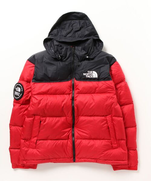THE NORTH FACE ダウンジャケット 赤黒 THE NORTH FACE（ザ ノースフェイス） ダウンジャケット S レッド