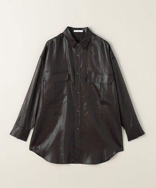 ASTRAET ブラウス シャツ 「ASTRAET」フラップポケット シアー