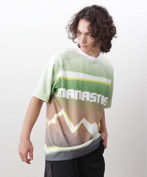 Tシャツ・カットソー Manastash SS25 FAIRY L/S TEE (7925130 010) MANASTASH/マナスタッシュ/HEMP TEE JUMBLE | MANASTASH（マナ