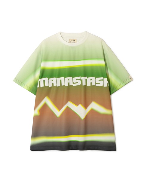MANASTASH tシャツ MANASTASH/マナスタッシュ/ALLOVER GRADIENT