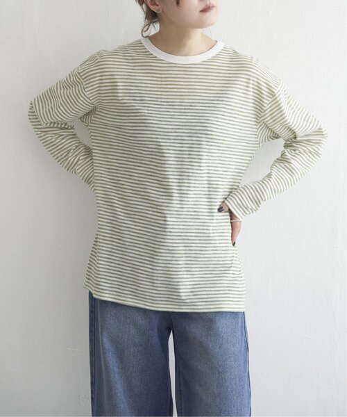 notch. tシャツ シアーボーダーロンT レディース : ZOZOTOWN Yahoo!店