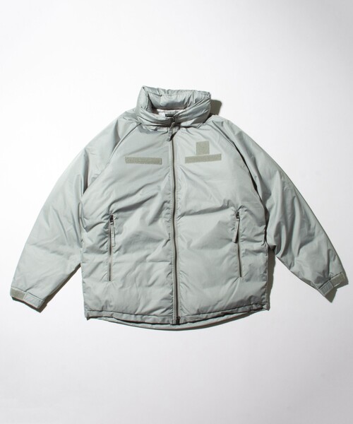 「TAION」 ダウンジャケット L オリーブ メンズ_画像5