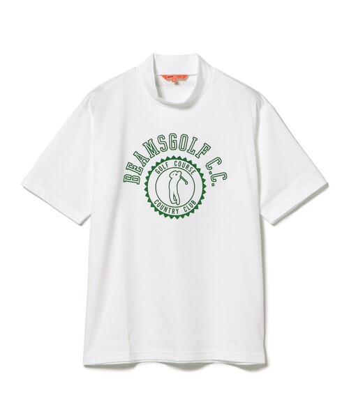 BEAMS GOLF tシャツ 「MEN」ORANGE LABEL / スイングマン モック