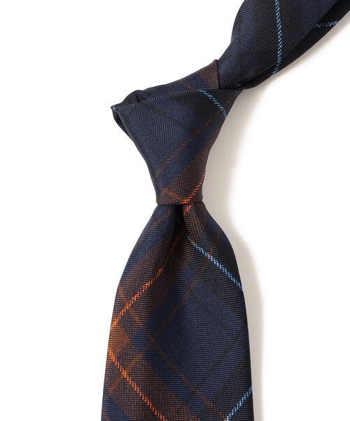 FRANCO BASSI ネクタイ / シルク チェック柄 : ZOZOTOWN Yahoo!店