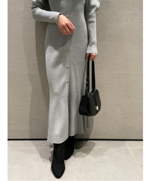 【新品未使用】SNIDEL♡スキッパーニットワンピース ミント SNIDEL/スナイデル | ⁡ . ⁡ 【NEW ARRIVAL】 ⁡ ⁡ 3月26日(水)店頭入荷