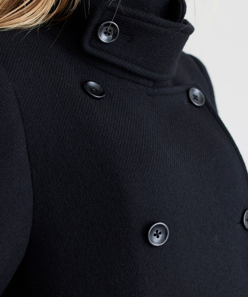 「NOISE MAKER」 コート 38 ブラック レディース_画像5