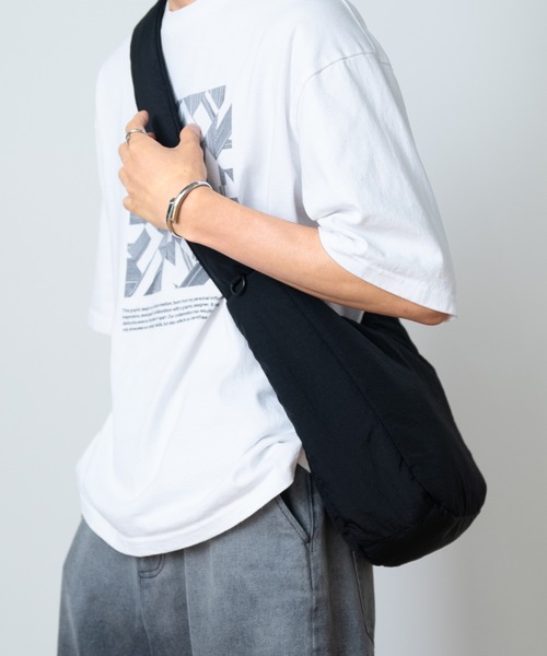 SINSS ショルダーバッグ ブラック SINSS ショルダーバッグ Watertight zipper tech shoulder bag