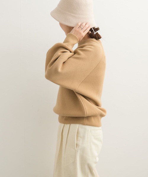 「URBAN RESEARCH DOORS」 長袖カットソー MEDIUM ライトベージュ レディース URBAN RESEARCH DOORS 「URBAN DOORS」 長袖カットソー MEDIUM