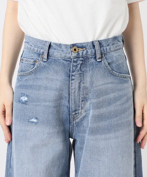 パンツ spick and span 5 1/2 BAGGY DENIM Spick＆Span ジーンズ デニム デニムパンツ 「追加2」5 1/2