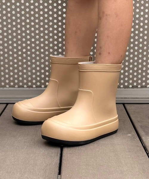 SHISKY（シスキー） 長靴 レインブーツ キッズ 長靴 厚底風 ラバー