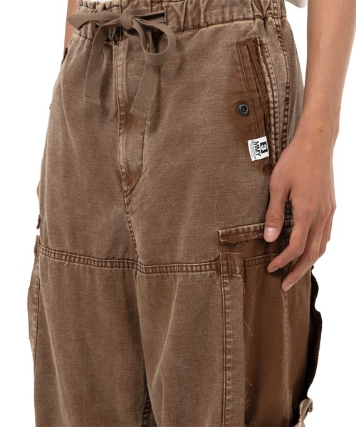 パンツ Cotton Satin Cargo Pants メンズの画像
