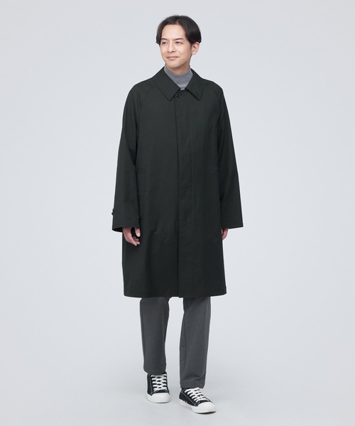 無印良品（MUJI） ステンカラーコート XX-LARGE ライトベージュ メンズ