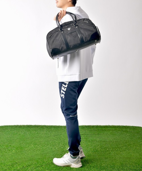 STELLA77GOLF ボストンバッグ カモフラ柄ボストンBAG メンズ
