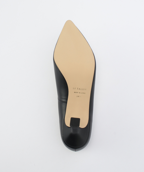 LE TALON パンプス 7cmポインテッドニュアンスカットパンプス