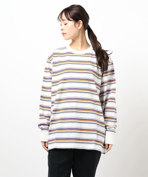 「Oriens JOURNAL STANDARD」 長(zhǎng)袖カットソー LARGE ホワイト レディース