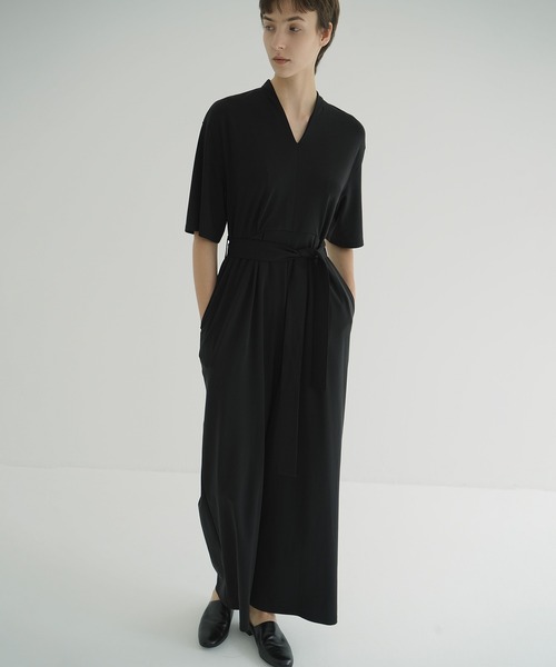 CLANE（クラネ） オールインワン STAND COLLAR LOOSE ALL IN ONE