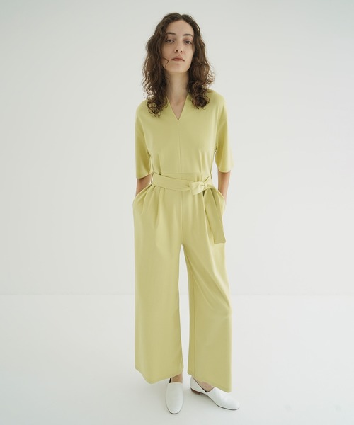 オールインワン STAND COLLAR LOOSE ALL IN ONE レディースの画像