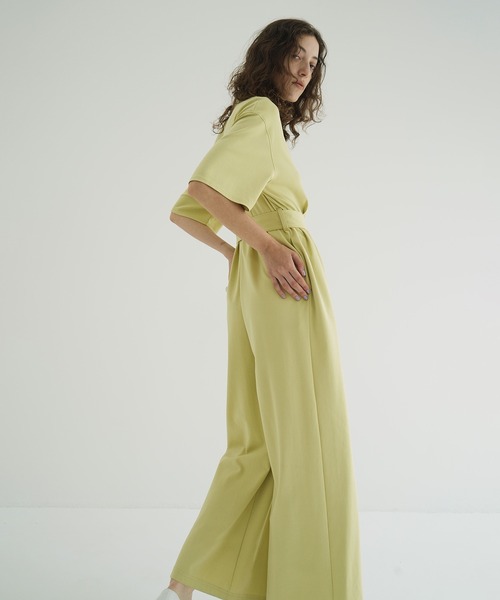 オールインワン STAND COLLAR LOOSE ALL IN ONE レディースの画像