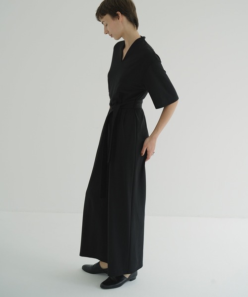 オールインワン STAND COLLAR LOOSE ALL IN ONE レディースの画像