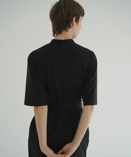 オールインワン STAND COLLAR LOOSE ALL IN ONE レディースの画像