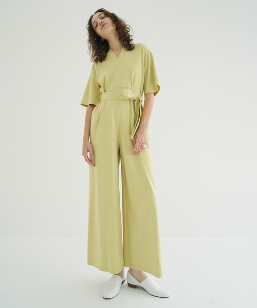 オールインワン STAND COLLAR LOOSE ALL IN ONE レディースの画像