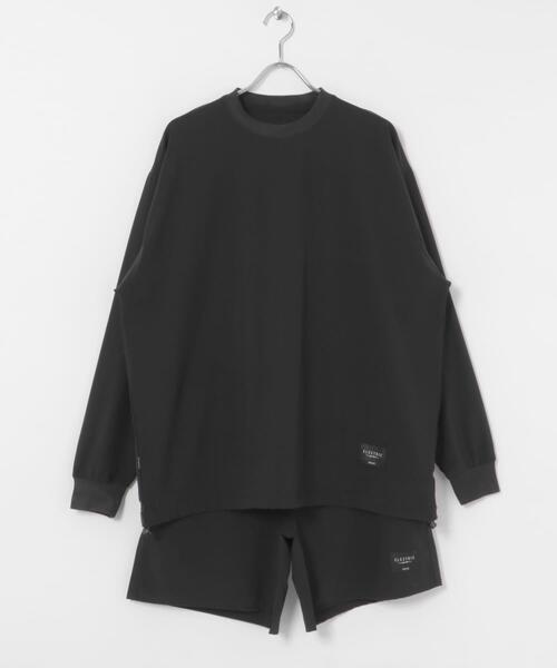 【BLACK】『別注』ELECTRIC×LAKE SEEKERS NYLON STRETCH SET ZH/PT ELECTRIC（エレクトリック） tシャツ 「別注」ELECTRIC×LAKE SEEKERS