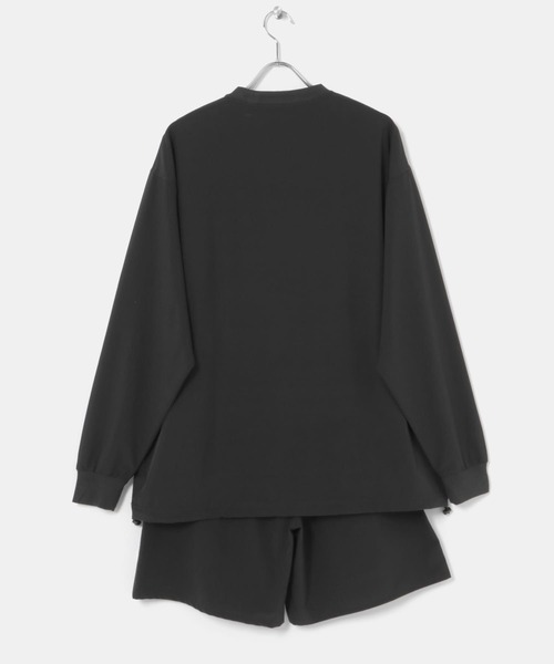 【極美品】Y-3 FEATHER NYLON ナイロン長袖カットソーTシャツ黒S 極美品】Y-3 FEATHER NYLON ナイロン長袖カットソーTシャツ黒S