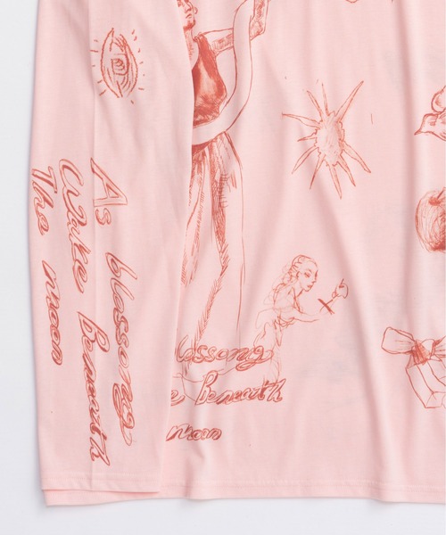 MAISON SPECIAL tシャツ Drawing Long Sleeve T-shirt