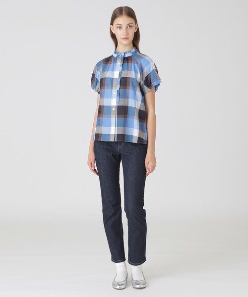 BLUE LABEL CRESTBRIDGE（ブルーレーベルクレストブリッジ） ブラウス