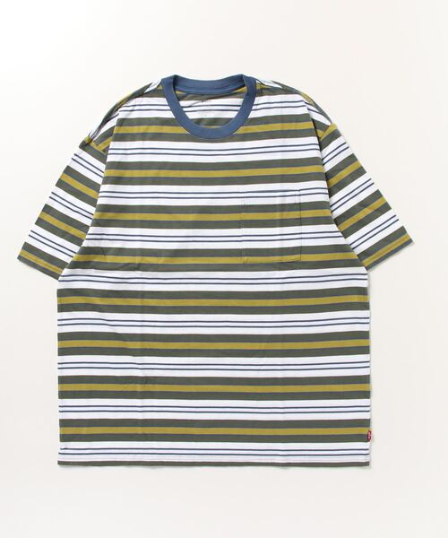 「Levi's」 半袖Tシャツ M グリーン メンズ