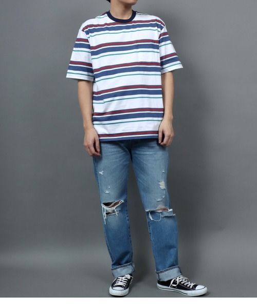 「Levi's」 半袖Tシャツ M グリーン メンズ