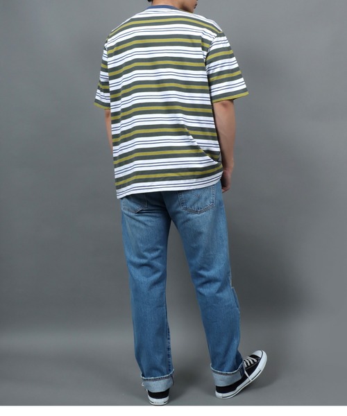 「Levi's」 半袖Tシャツ M グリーン メンズ