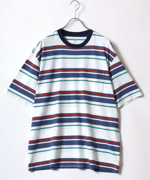 「Levi's」 半袖Tシャツ M グリーン メンズ