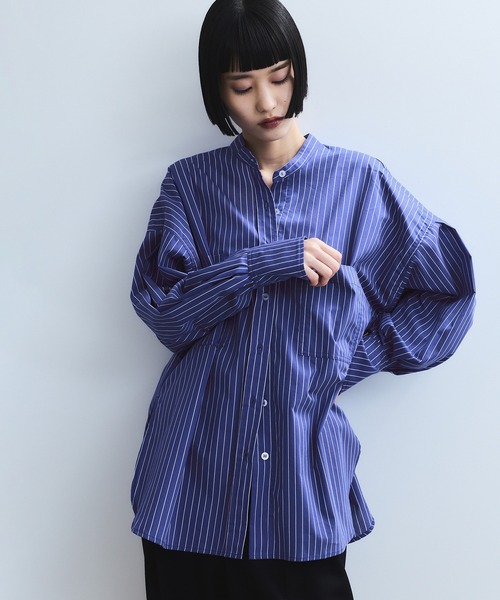 ブラウス シャツ 「一部サイト限定」TCブロードバンドカラーシャツ レディース ADAM ET ROPE' ブラウス シャツ 「一部サイト限定」TC