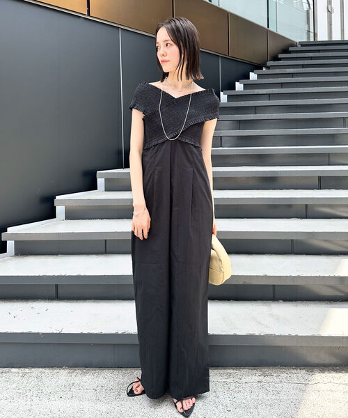 mystic カシュクールオールインワン　ブラック mystic カシュクールオールインワン ブラック mystic カシュクール