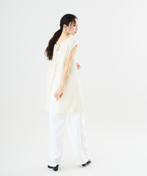Muscat ワイドパンツ パンツ 「セットアップ可」ボタニカル シアージャ