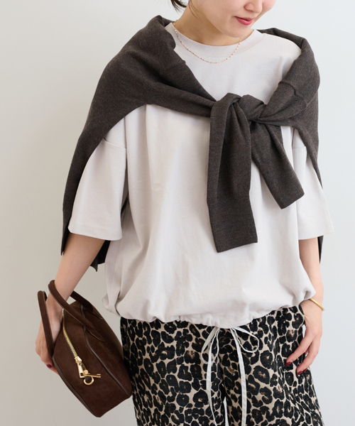 JOURNAL STANDARD relume tシャツ 「追加4」ギャザーヘム